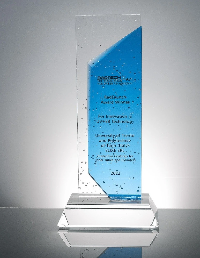 Elixe Progetti - Radtech Award Best UV technology